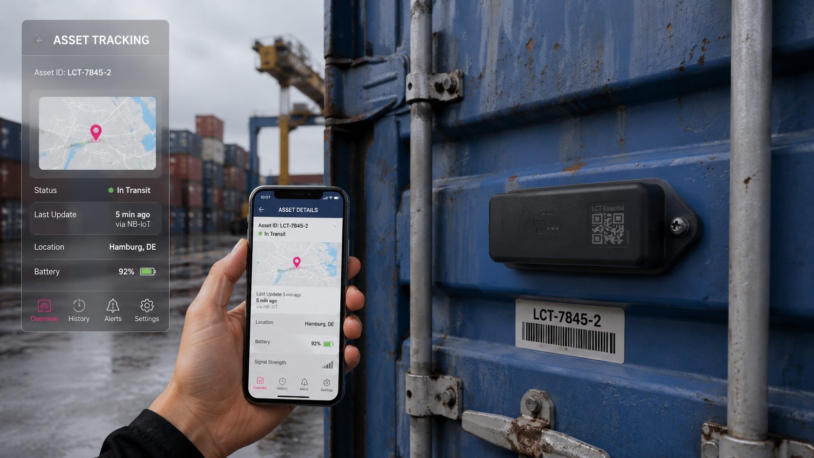 Asset Tracking with low cost tracker powered by Telekom